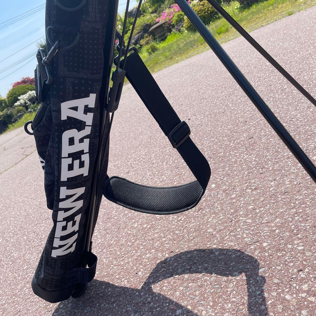 ニューエラ　キャディバッグ　希少バンダナ柄　ペイズリー　美品