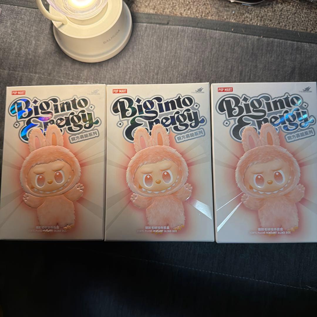 Labubu Big into Energy 国内正規品　未開封　3個セット