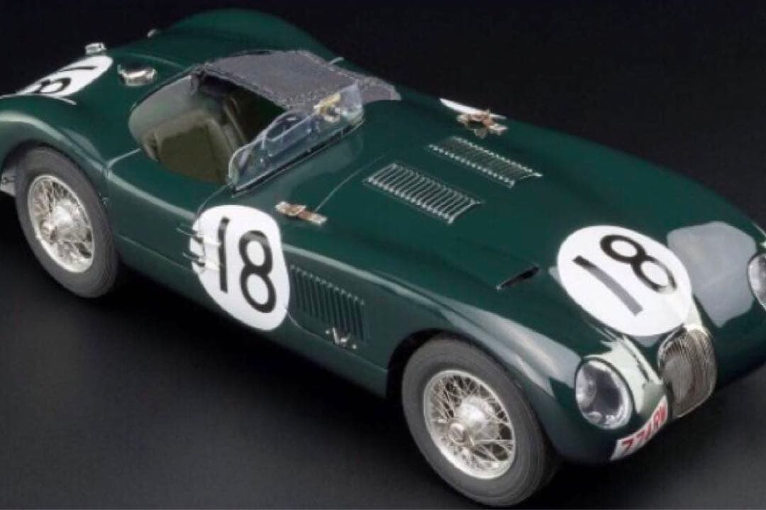 PYOMARO〜CMC 1/18 ジャガーCタイプ#18 ル・マン1953