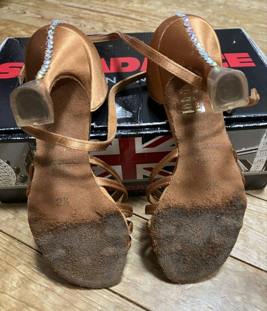 SUPADANCE　社交ダンスシューズ　美品 22.5cm