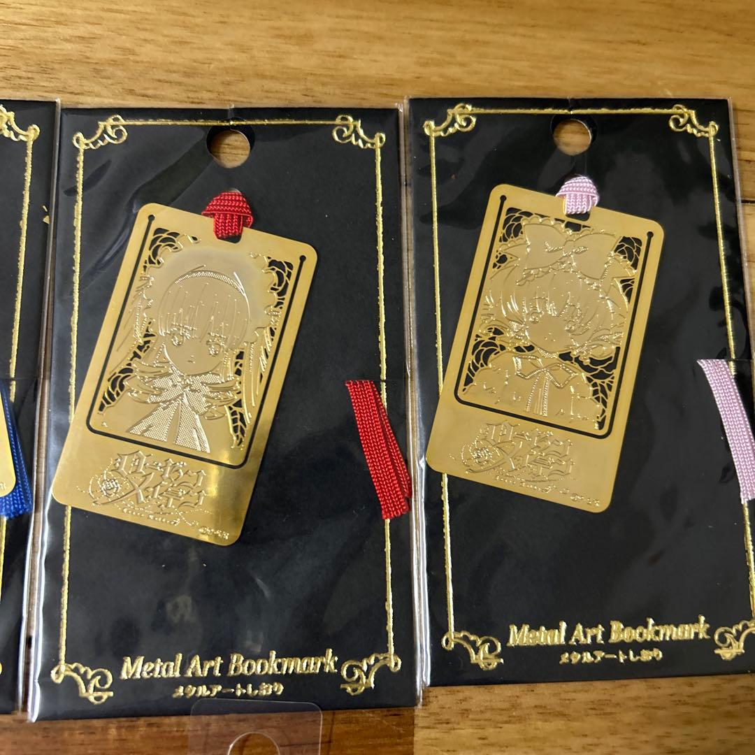 ローゼンメイデン メタルアートしおり イメージサシェ 蒔絵シール ステッカー