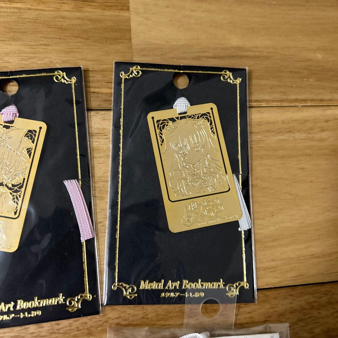 ローゼンメイデン メタルアートしおり イメージサシェ 蒔絵シール ステッカー