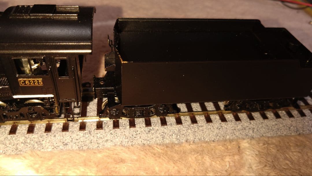 HOゲージ カツミ C62 蒸気機関車　メンテナンス済 中古車両