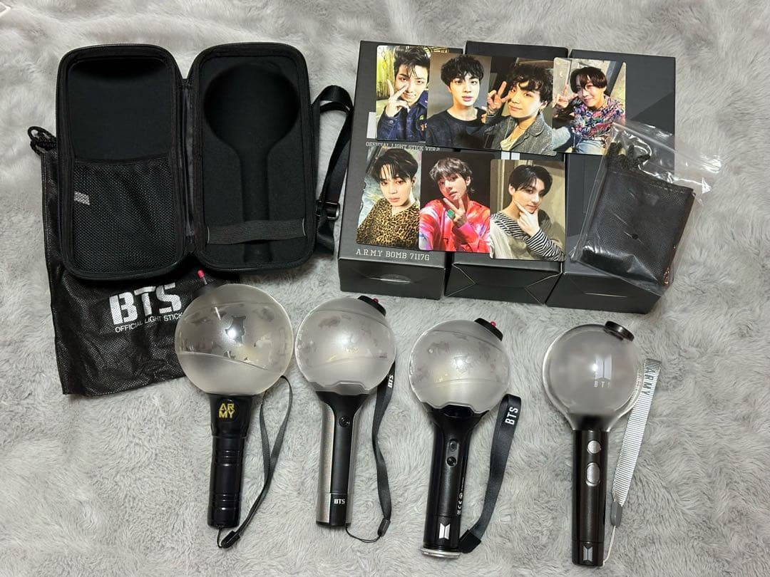 BTS ペンライト アミボム4本セット