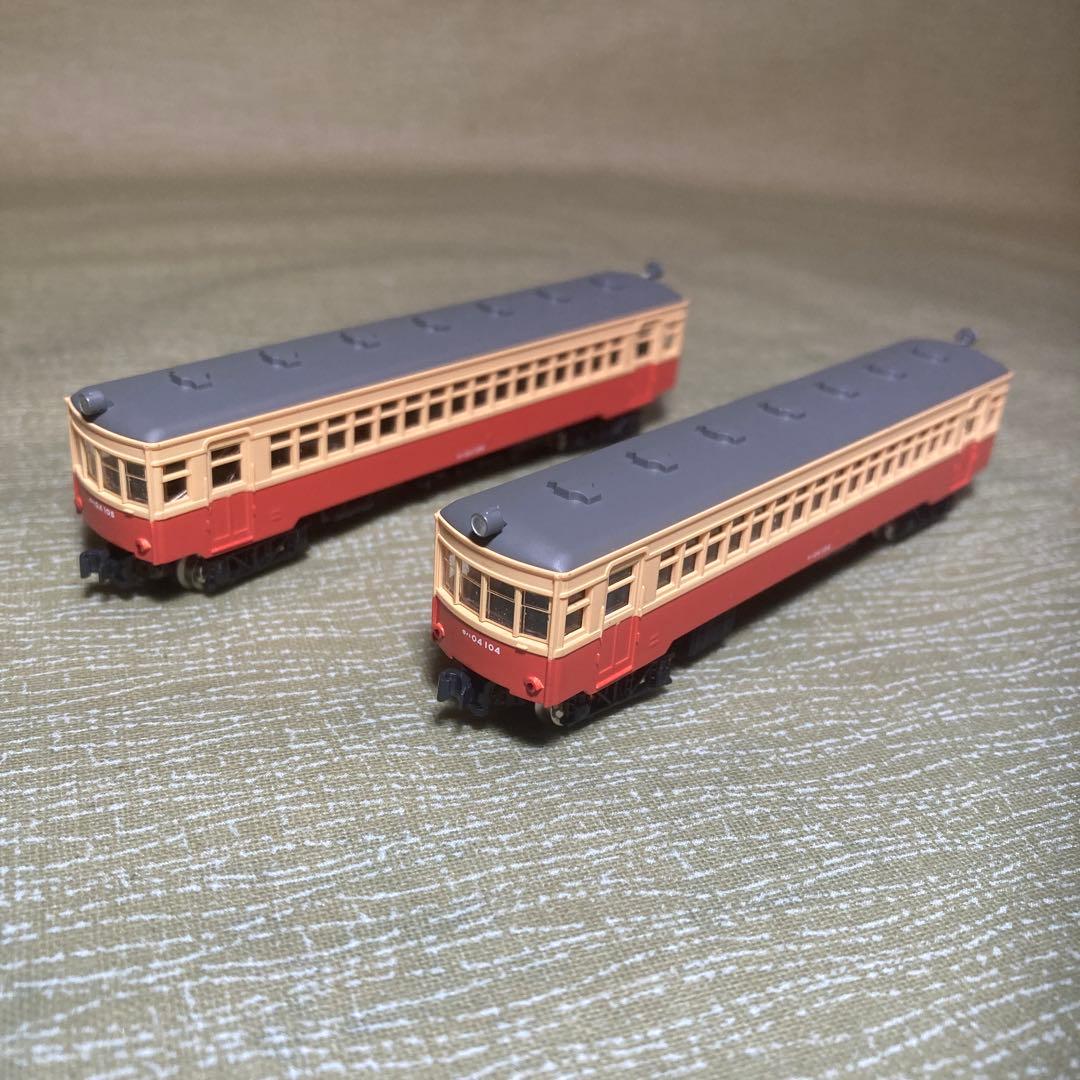 鉄コレ キハ04M+T2輌セット ライト付(ジャンク)