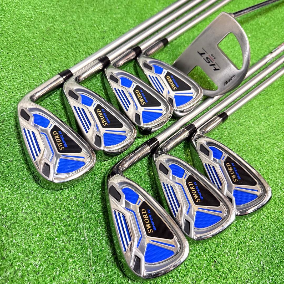 ゴルフセット　豪華　SWORD ラウンド仕様　カスタム　メンズ　すぐ使える　良好