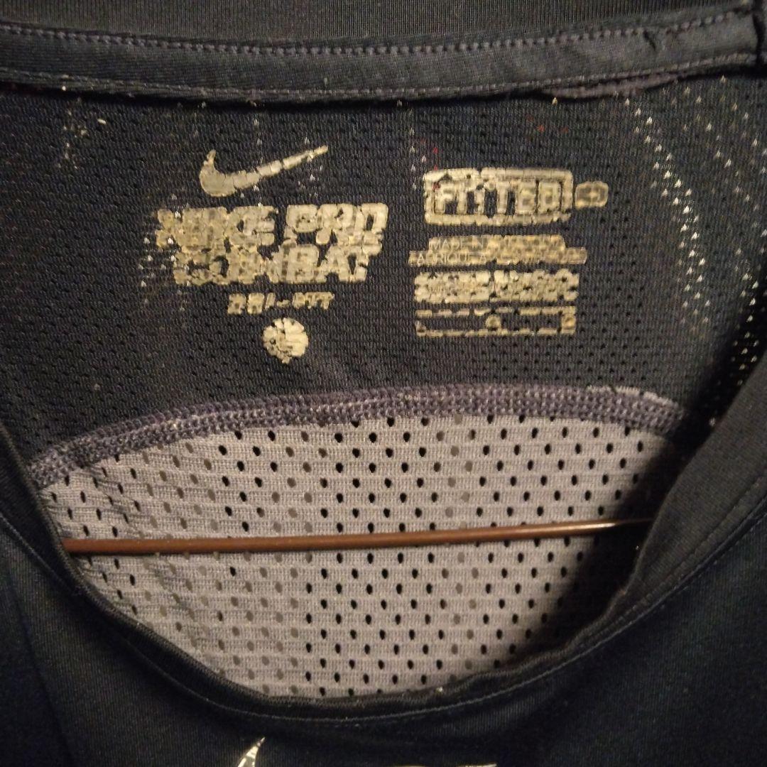 野球ウェア　ナイキ半袖シャツバファローズLLサイズホームランネイビーユニフォーム