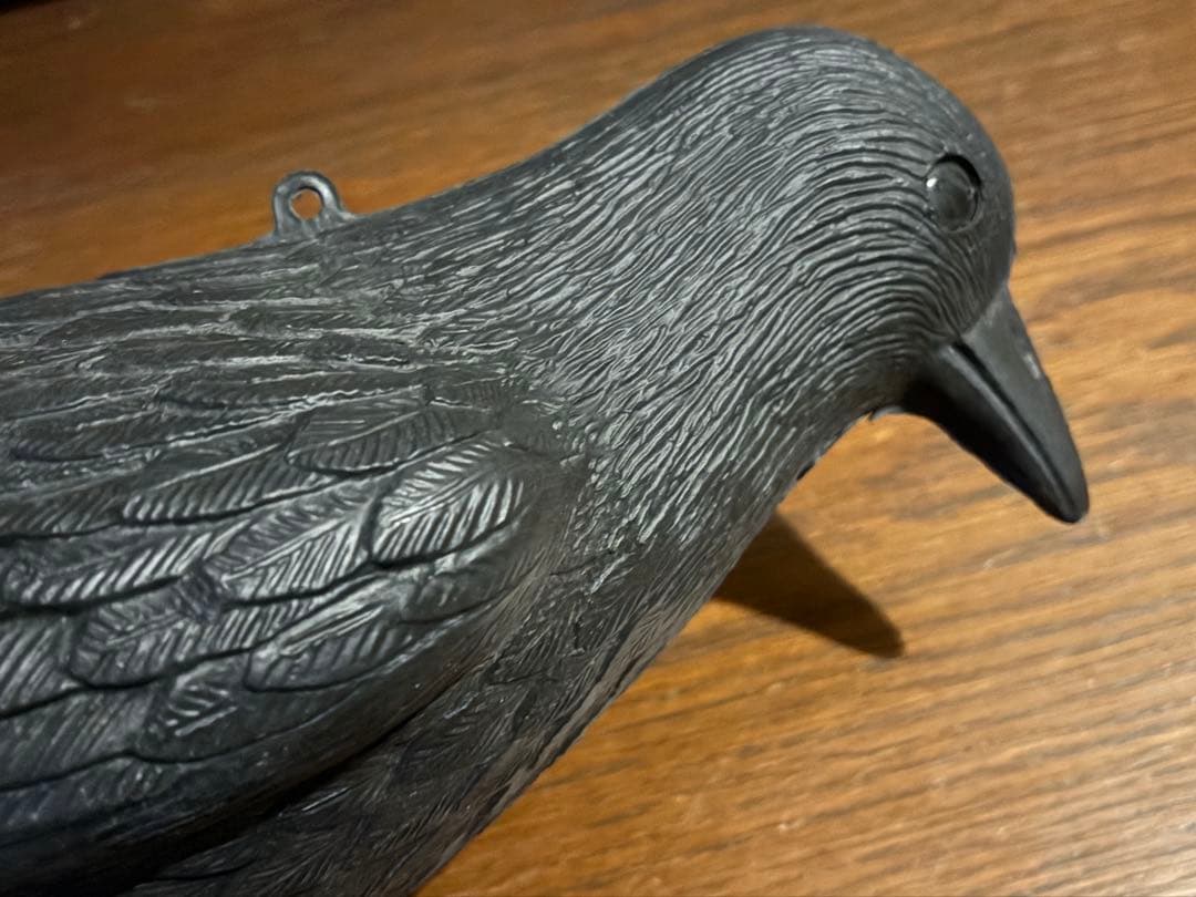 フクロウ・カラス(3)デコイセット