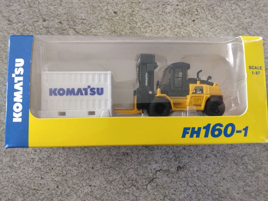 KOMATSU コマツ 株主優待 オリジナルミニチュアカー 5点セット