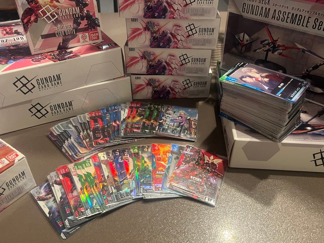 ガンダムカードゲームLR など多数 GUNDAM 引退セット‼︎