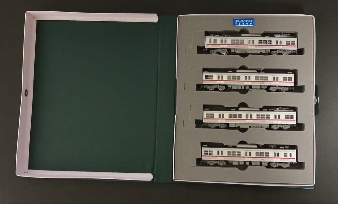 管理番号1599 都営5200形 Nゲージ未塗装キット組立品4両