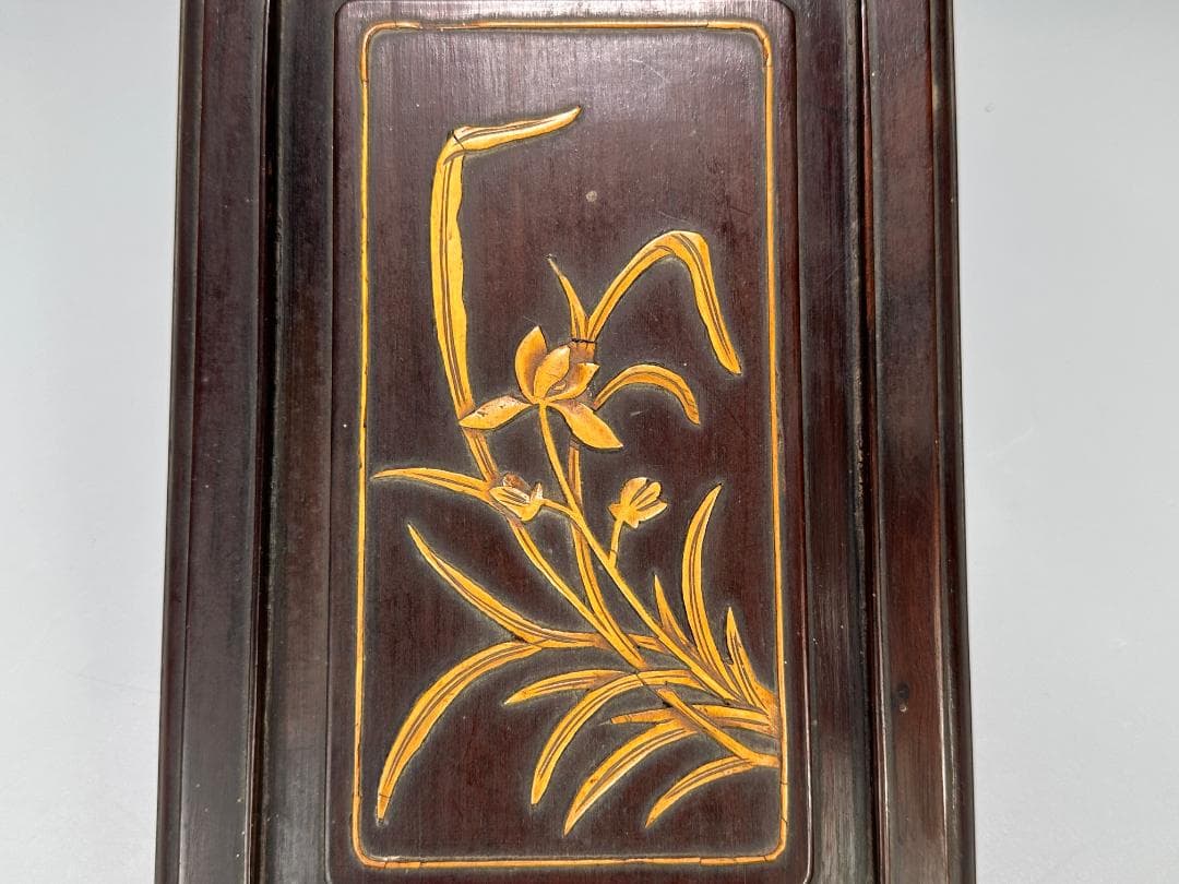 書道具　文房具　硯　唐木硯箱