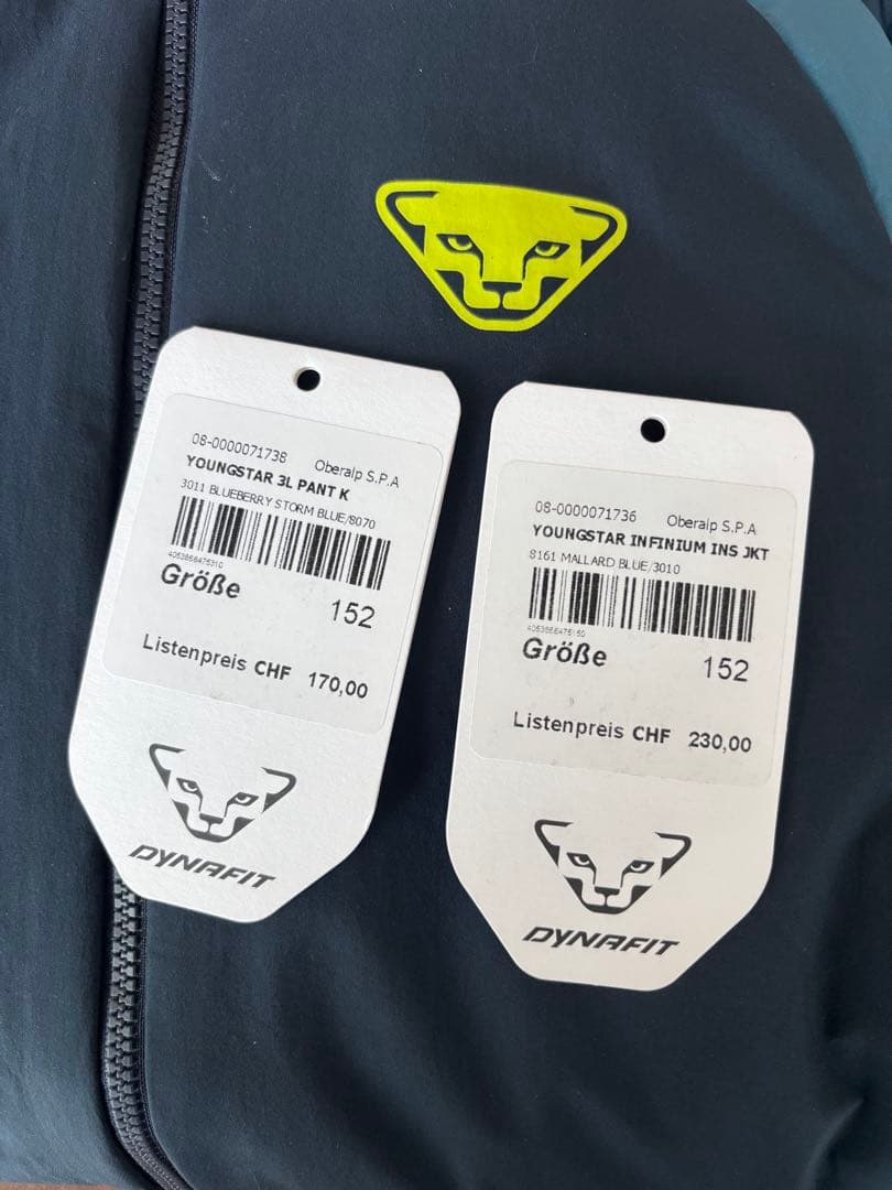 Dynafit 子供スキーウェアgore-texゴアテックス　ウィンドブレーカー