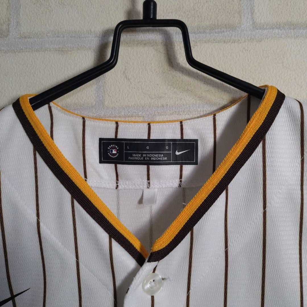 ナイキ★MLB パドレス タティス.Jr ユニホーム ゲームシャツ ホーム L