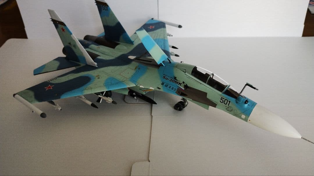プラモデル完成機　1/48　Su-30MK フランカー