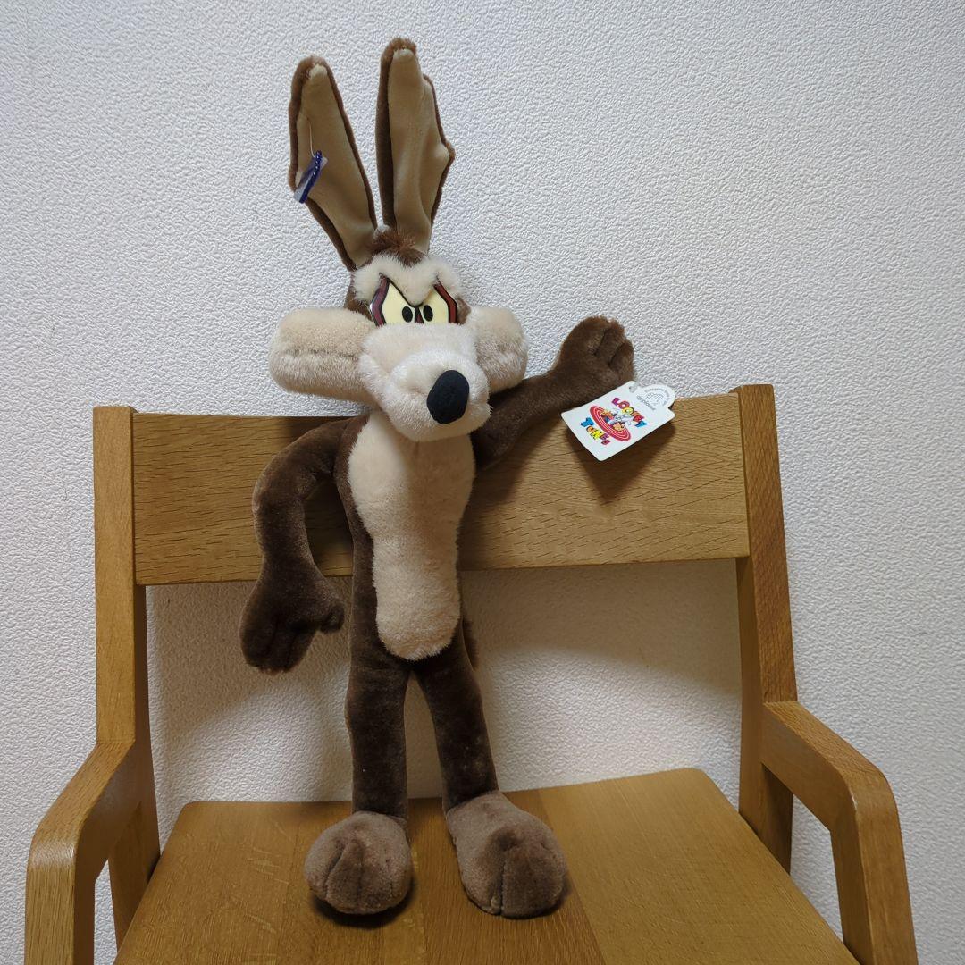 ワイリー・コヨーテ ぬいぐるみ ビンテージ90sタグ付き