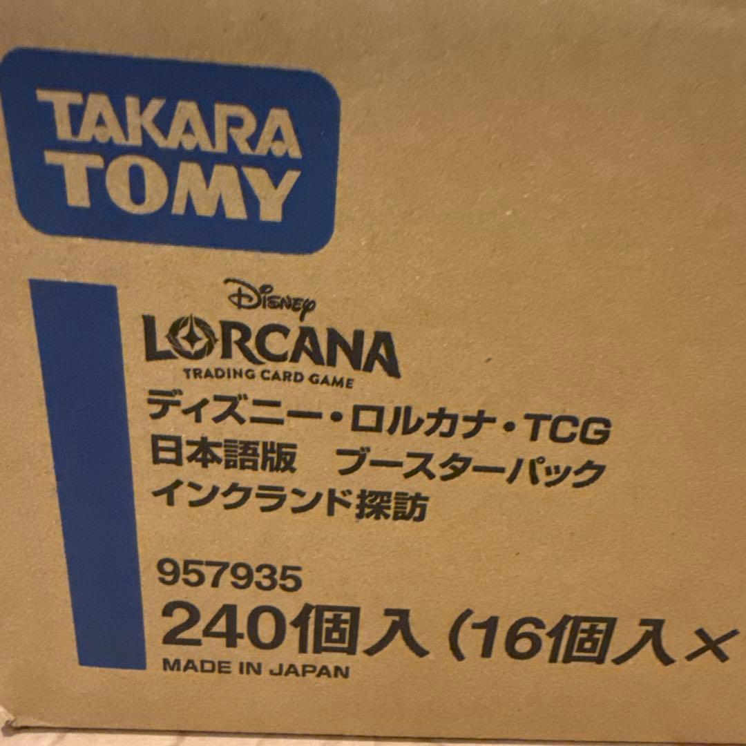 ディズニー ロルカナ TCG 日本語版 第3弾 インクランド探訪 1カートン