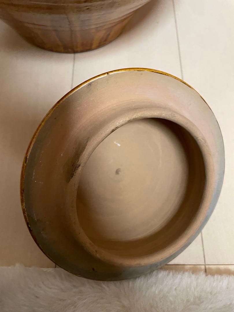 小鹿田 坂本茂木 作 高さ50cm 大壺 民藝　小鹿田焼