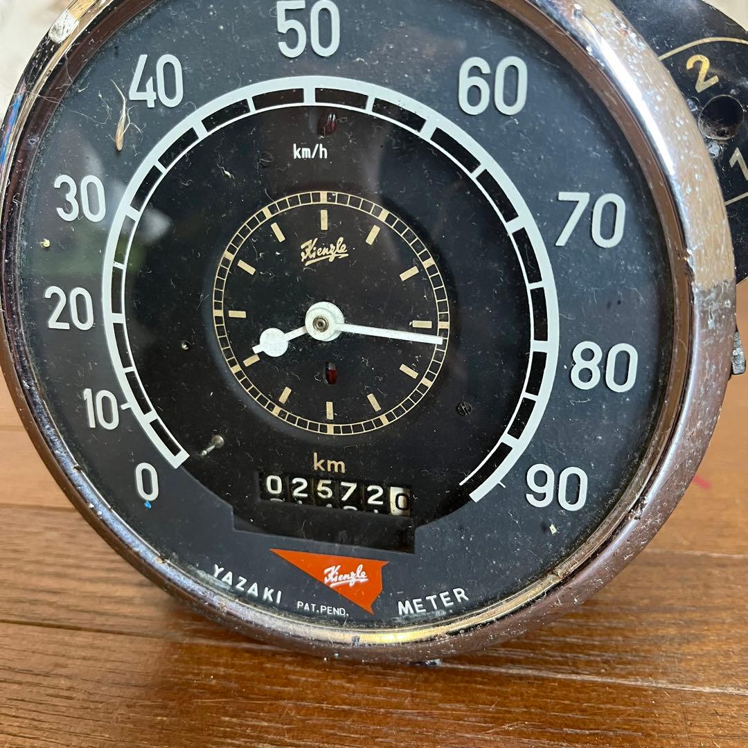 【アンティーク】ジャンク品 鉄道部品 スピードメーター 速度計 TCO8-7/F