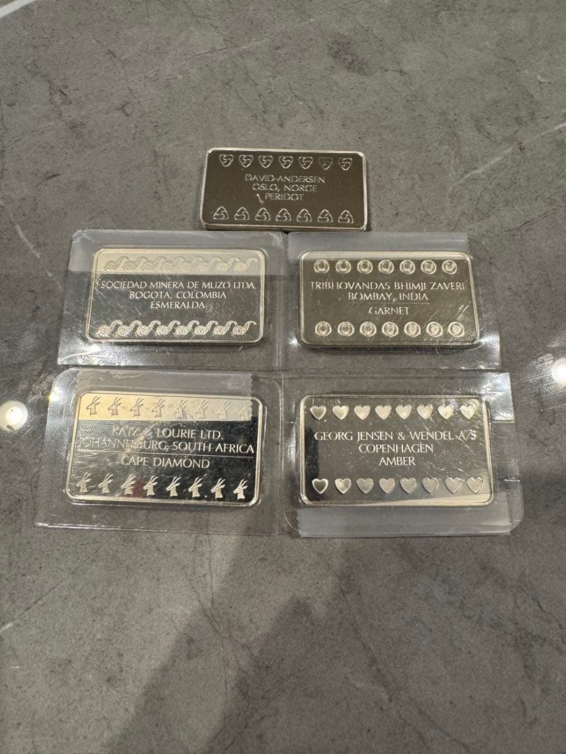 フランクミント製　銀貨　プレート　118g