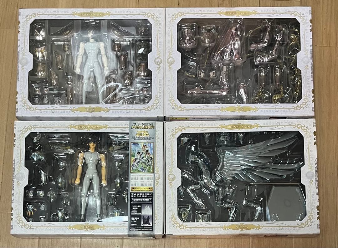 聖闘士星矢　聖闘士聖衣神話　神聖衣5体セット