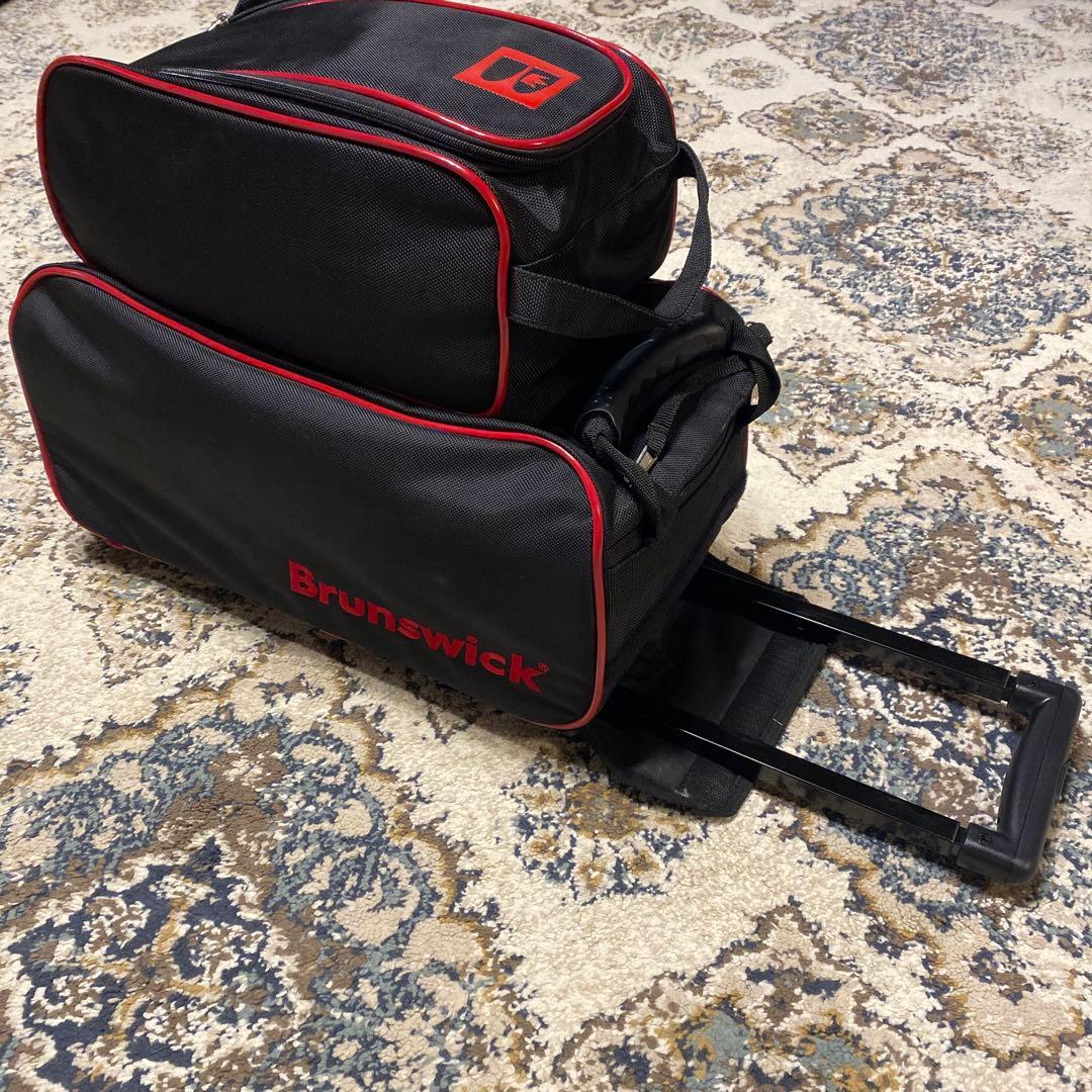 ダブルローラーバッグ BB100 赤黒