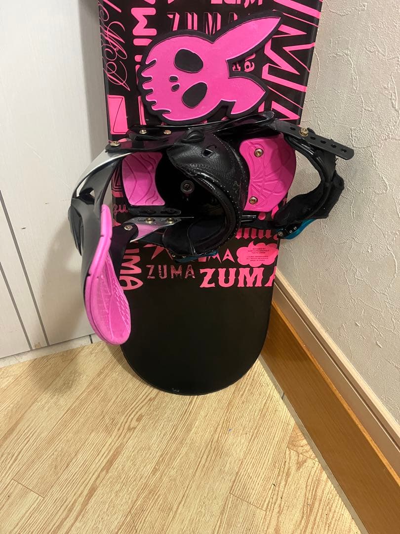 高身長女性！BURTONステッカー付き！ZUMA 150cm バインセット