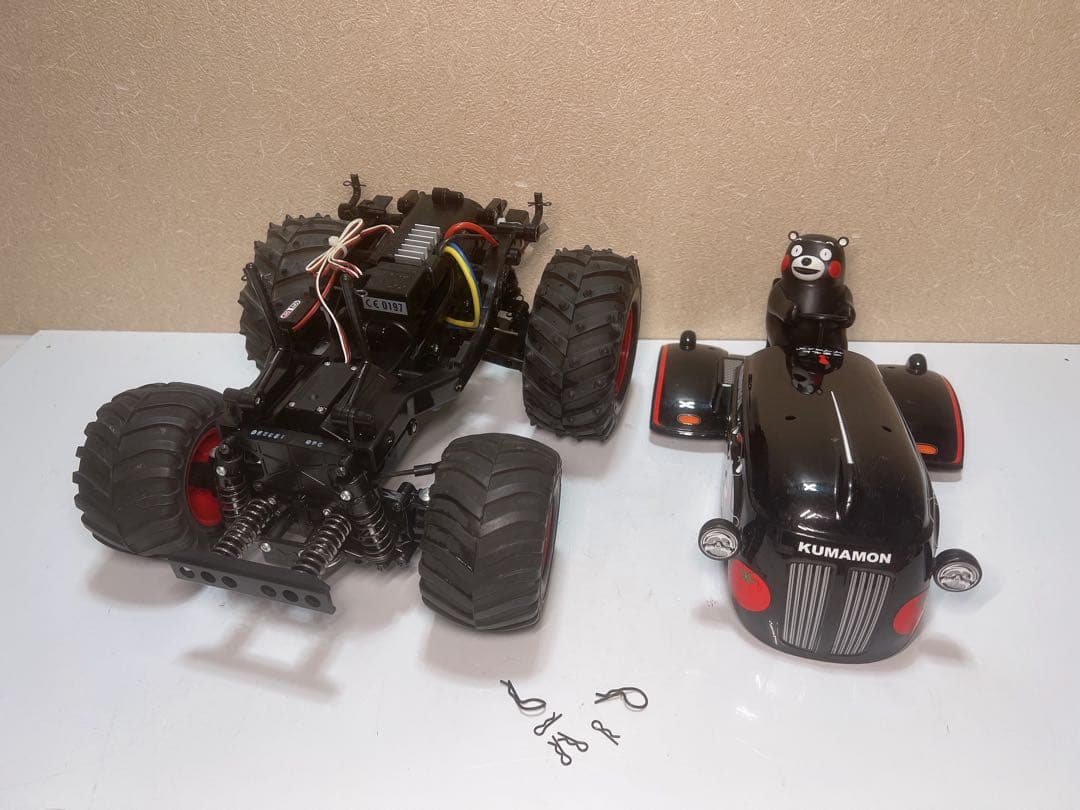 タミヤ1/10XB RCトラクターくまモンバージョン(WR-02G)