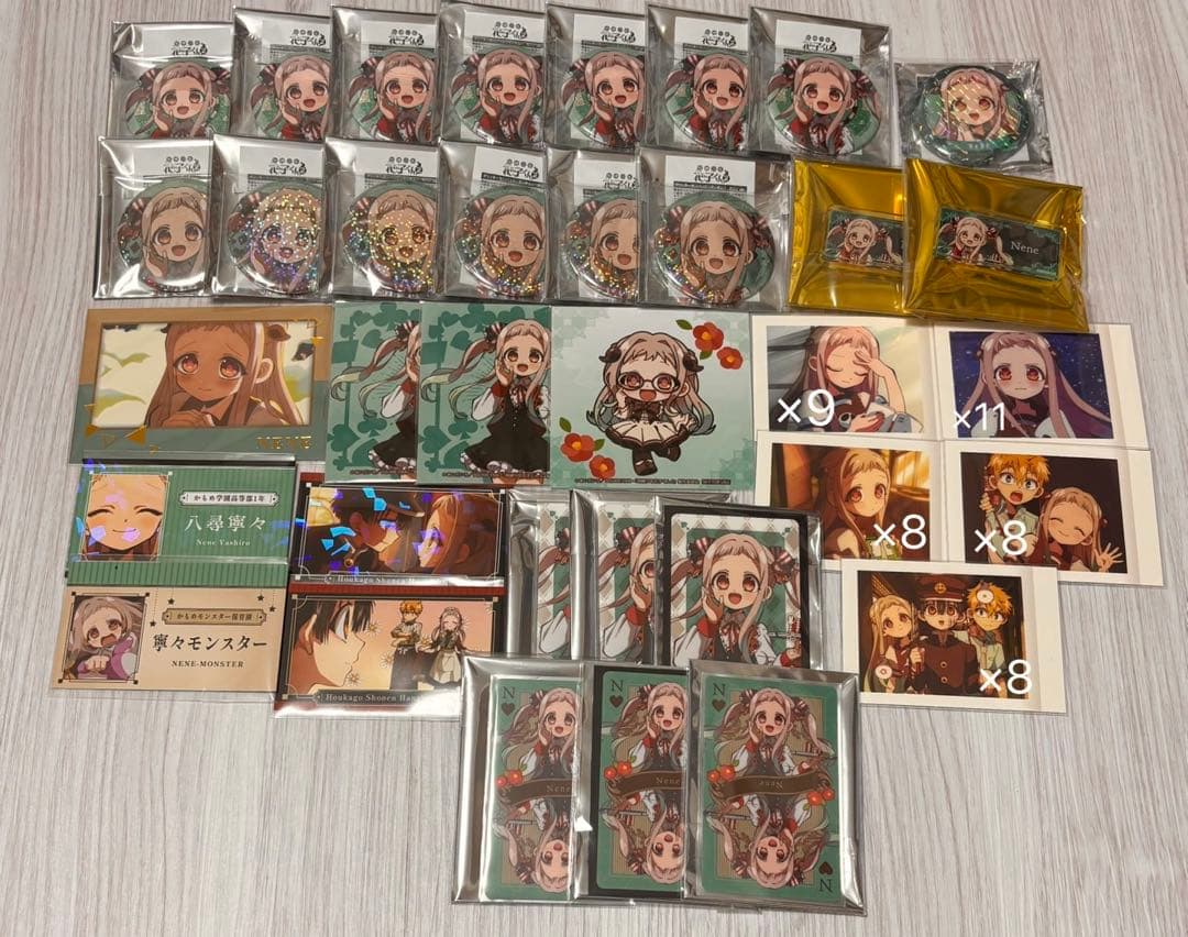 地縛少年花子くん 八尋寧々 カジノ ネームバッジ ぱしゃこれ