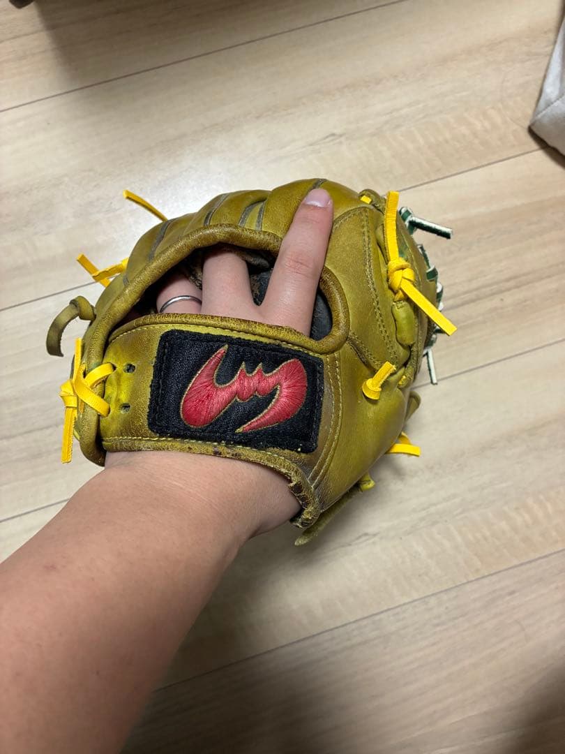 Zeems ジームス 軟式グローブ 紐交換済み 即戦力 中古 ※値下げ交渉可