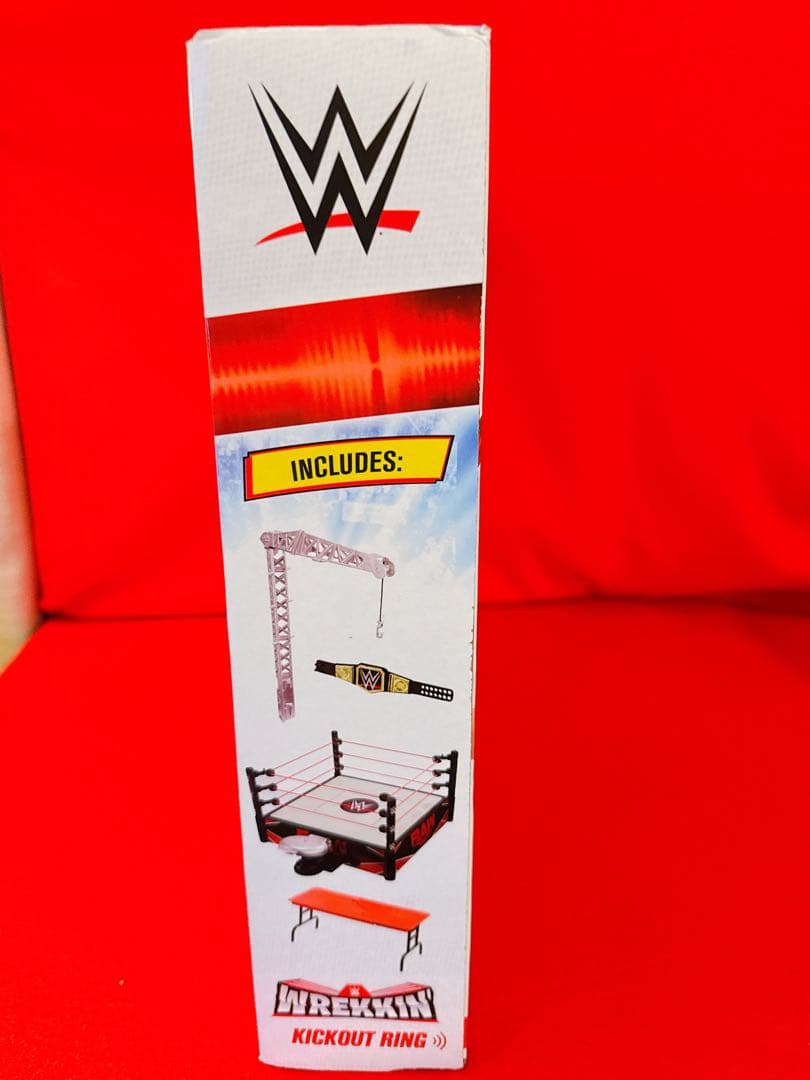 WWE プロレスリング ノックアウトリング付き リング フィギュア