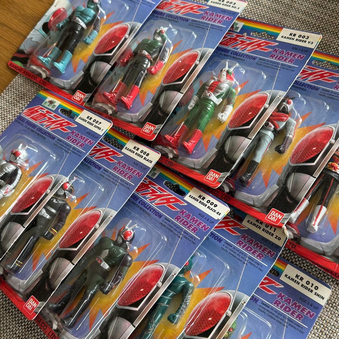 【仮面ライダー リアルフィギュアコレクション】11体セット　バンダイアジア