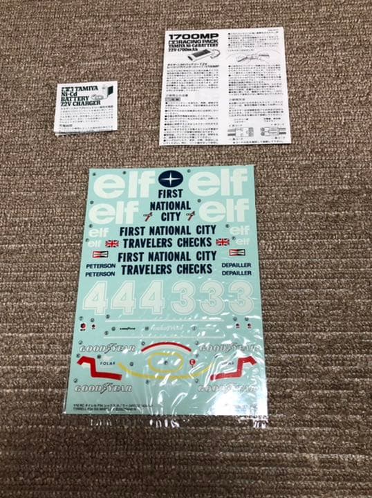 本日限定価格❗️タミヤ　ラジコン　F1 1/10 タイレルp34+スペアボディ