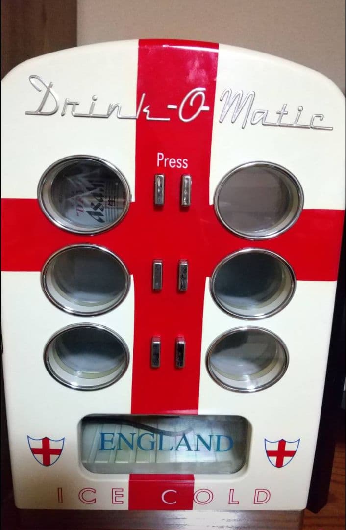 【お値下げ】自動販売機型のビール・ジュース冷蔵庫