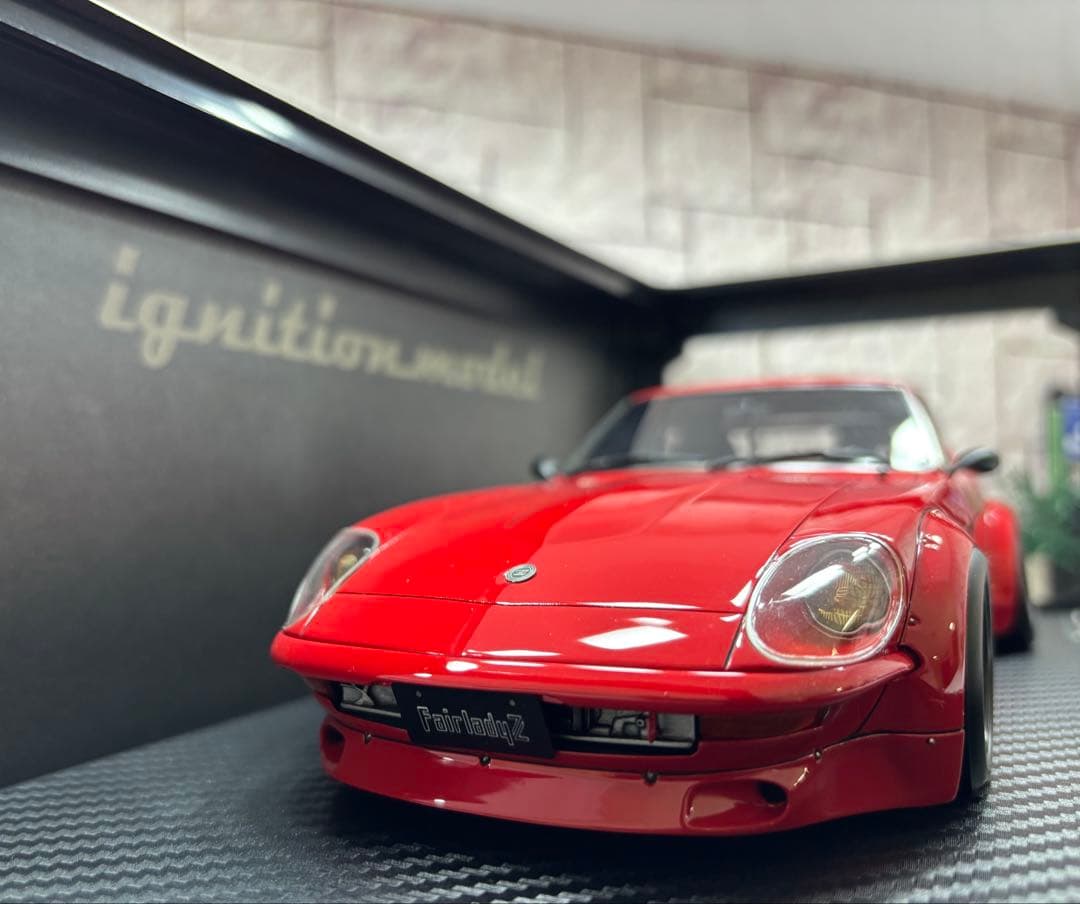 レア！1/18ミニカー　イグニッションモデル240Z フルワークス【新品】レッド