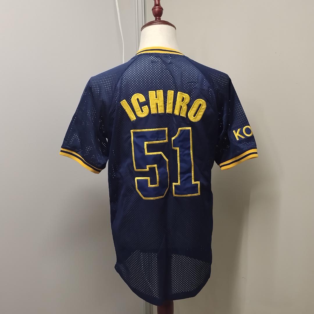 オリックス イチロー 51 ベースボール メッシュ ユニフォーム LL A71