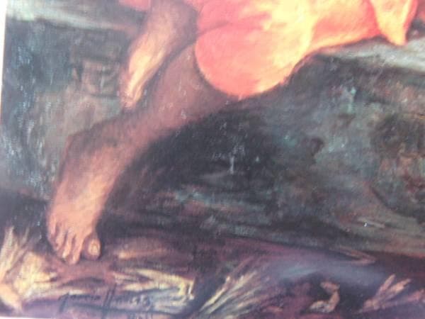 GARCIA LLAMAS（ガルシア　ラマス）、供物の準備をするバリの少女