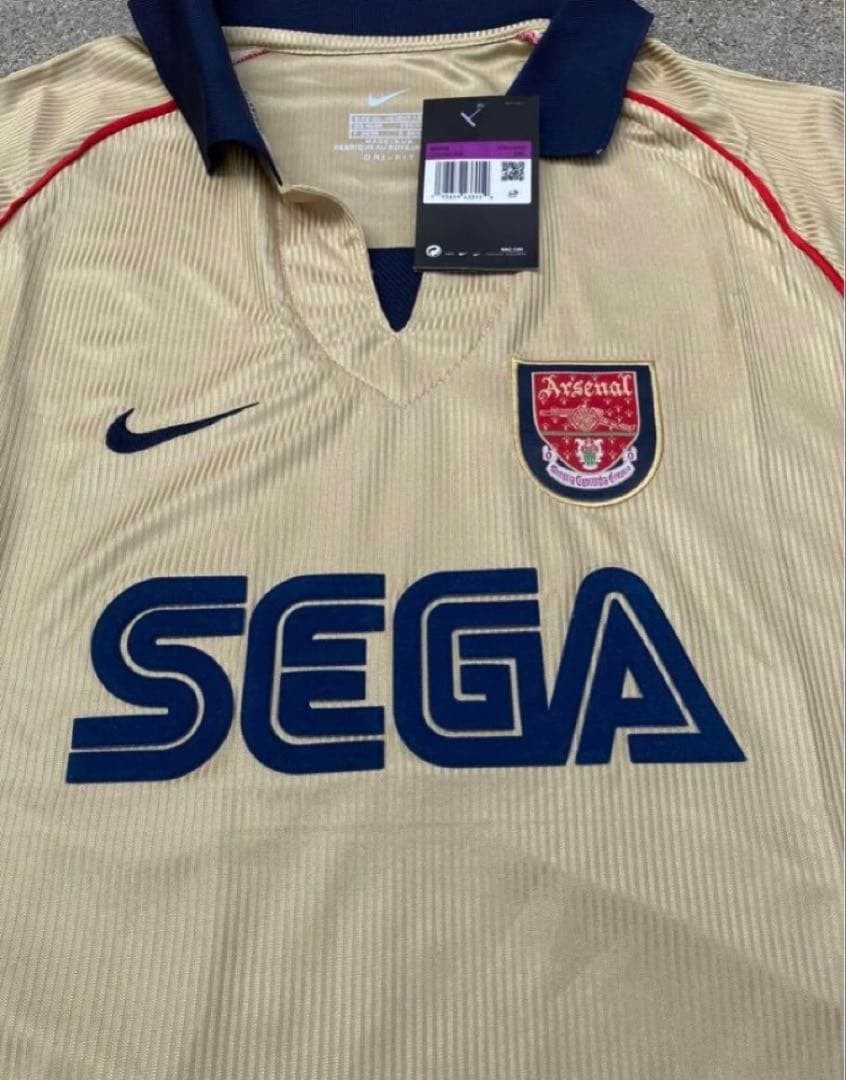 【超希少】NIKExアーセナル 2001-02 アウェイユニフォーム ナイキ