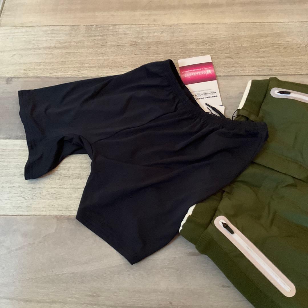 新品CLUNK オリーブグリーン 厚手スカートM