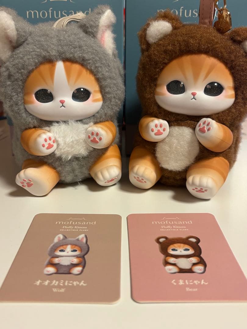 mofusand きらめっこ オオカミにゃん、くまにゃん