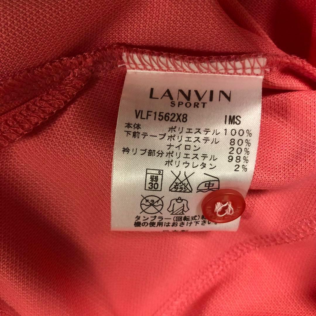 美品 ランバンスポール ゴルフ ポロシャツ ピンク 系 サイズ38