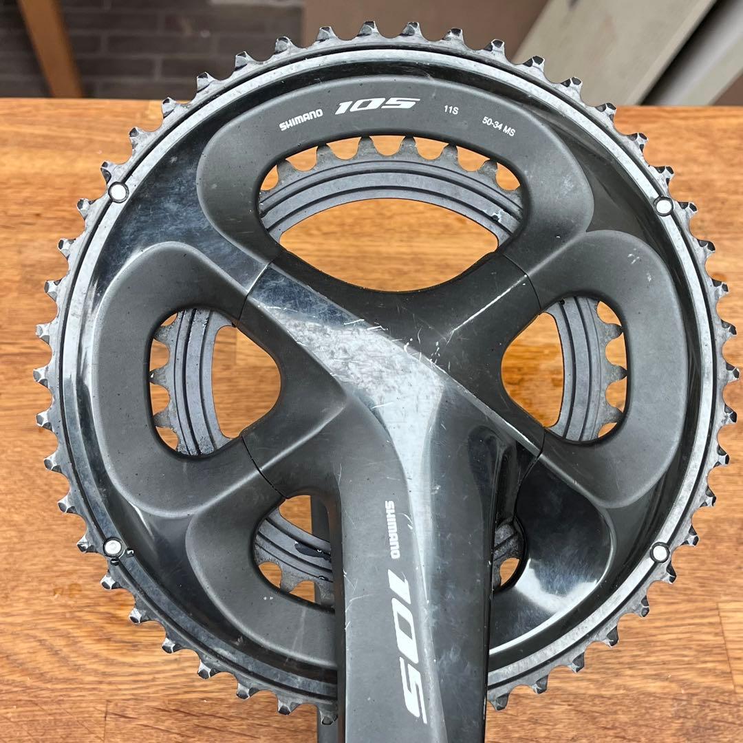 取り外しShimano 105 R7000 11速 コンポーネント