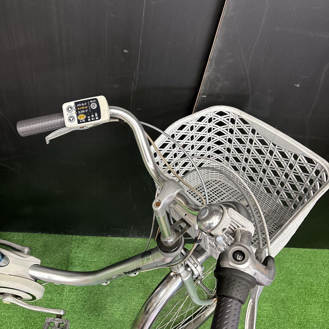 電動自転車 Panasonic Lithium vivi DX シルバー　46★