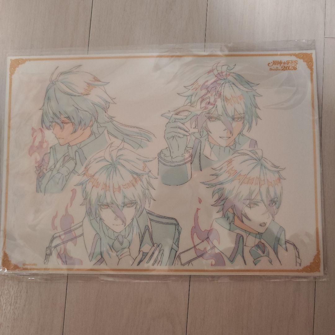 即発送可　原神fes チケット 特典PVCデスクマット フリンズ