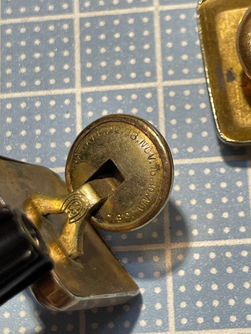 ヴィンテージ　カフス【m417 アンティーク　骨董　蚤の市　ホースシュー　レア】