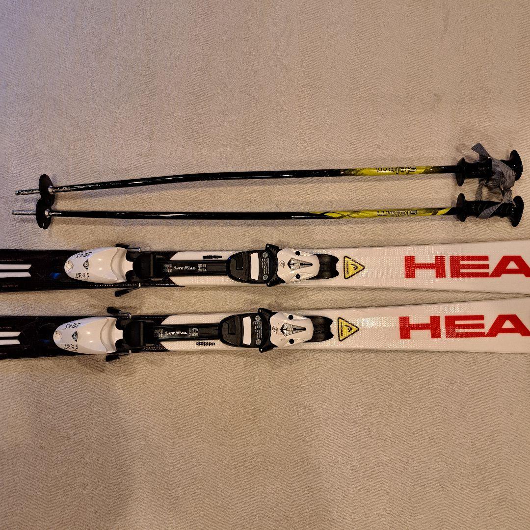 127 スキー 板 セット ジュニア まとめ売り キッズ HEAD