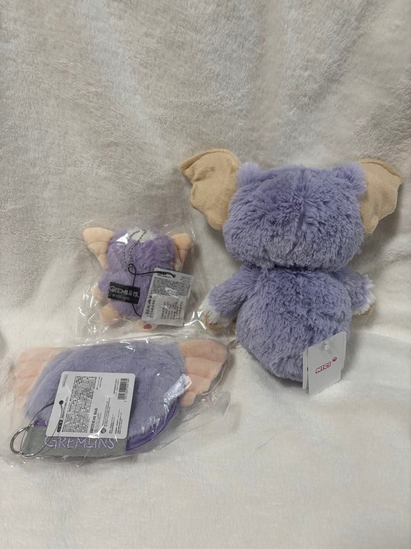 【GREMLINS グレムリン】ギズモ ライラックグレーHeart 3点セット