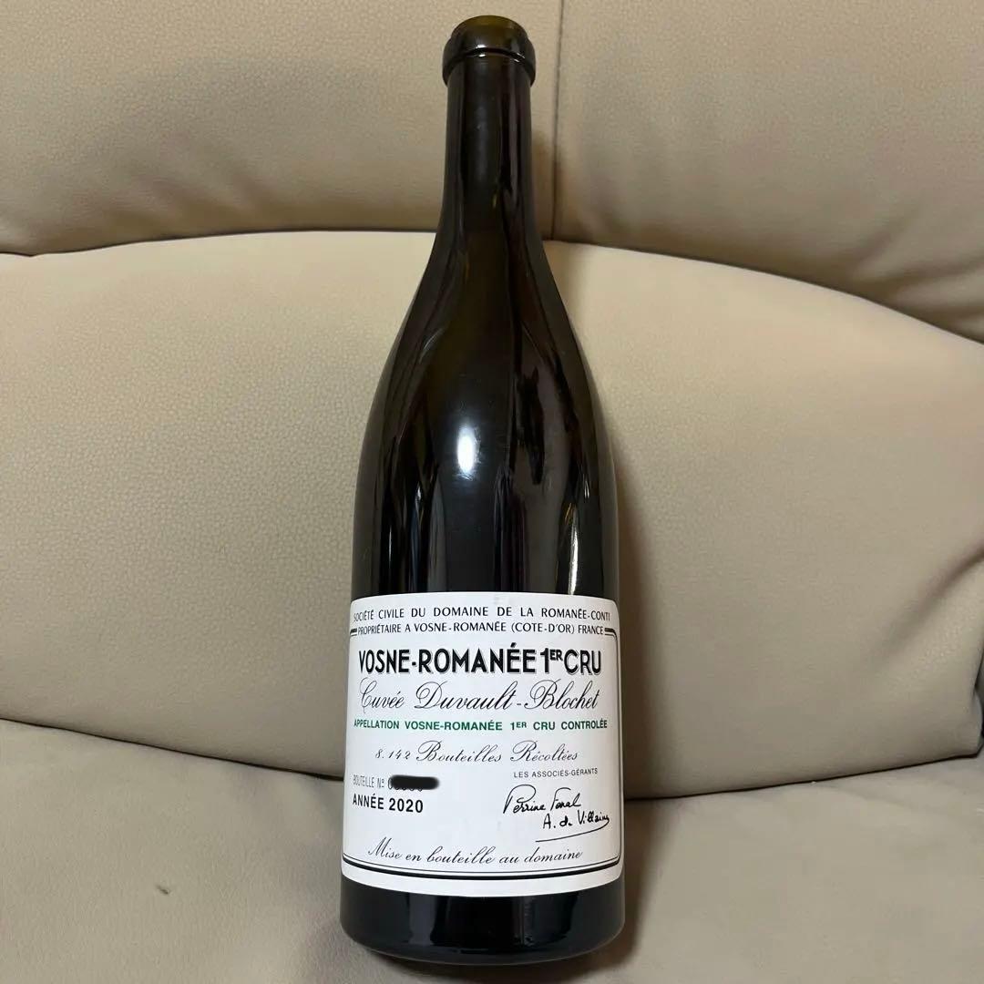 【空瓶】DRC ヴォーヌ・ロマネ1er Cru 2020ロマネ・コンティ