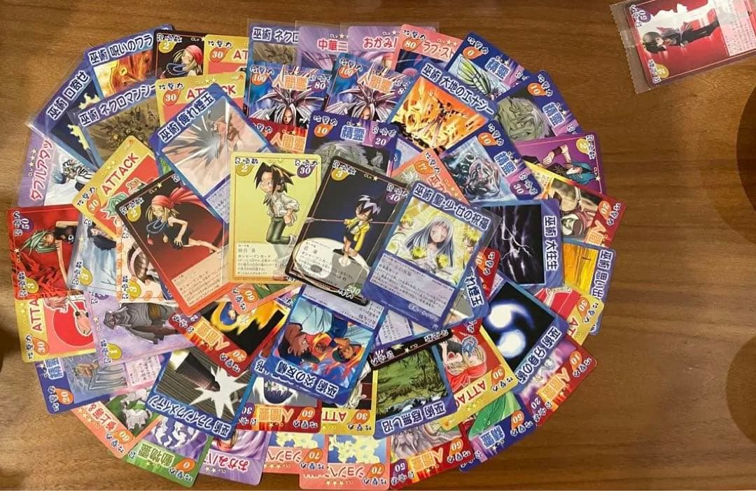 超•占事略決　シャーマンキング　カード　まとめ売り　当時品