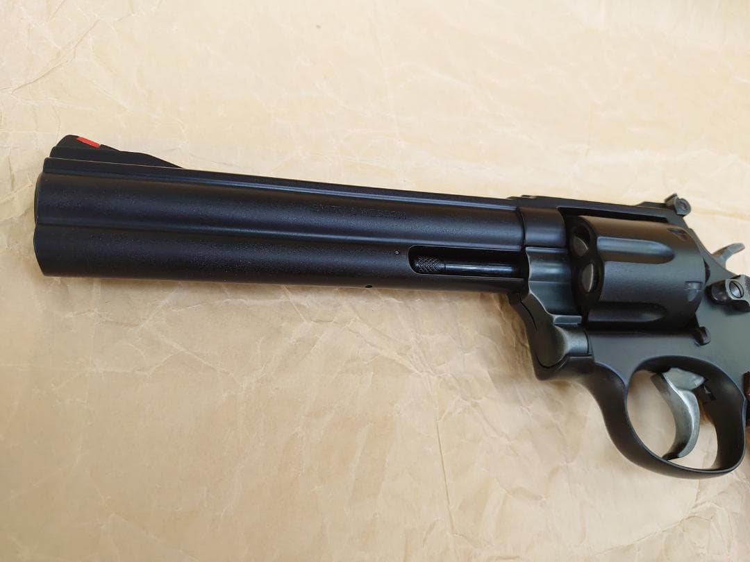 マルシン　S&W M586 6インチ　HW　モデルガン（組み立て・加工品）
